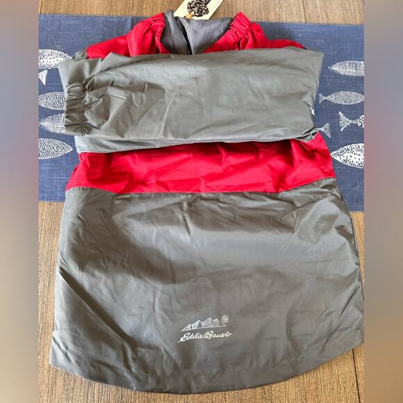 Eddie Bauer Boys' Lone Peak 3-In-1 black Red Jacket size 7/8 New - Picture 8 of 8